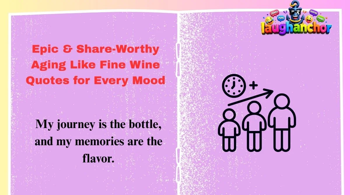 Epic & Share-Worthy Aging Like Fine Wine Quotes for Every Mood