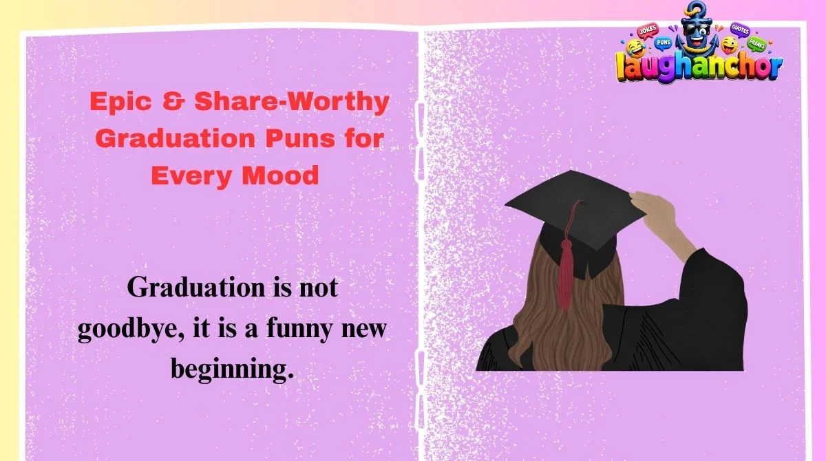 Epic & Share-Worthy Graduation Puns for Every Mood 