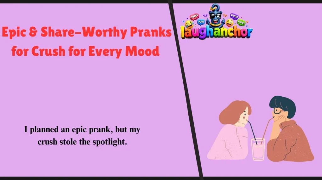 Epic & Share-Worthy Pranks for Crush for Every Mood