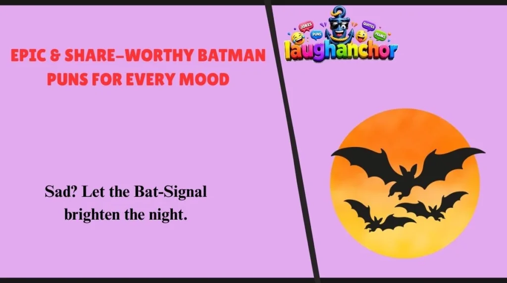 Epic & Share-Worthy Batman Puns for Every Mood