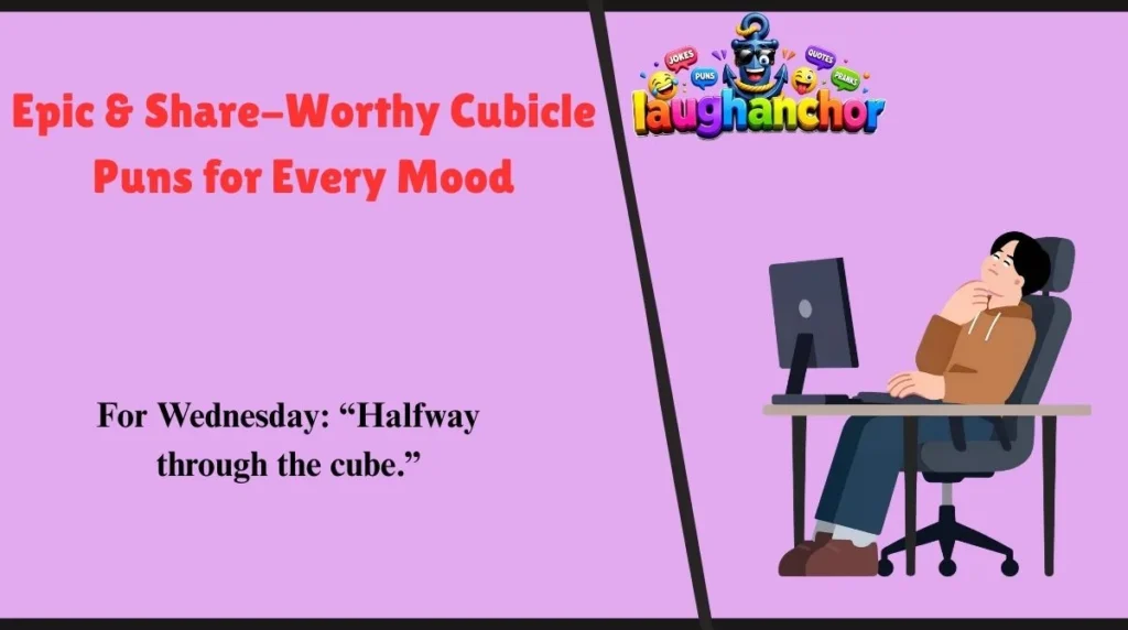 Epic & Share-Worthy Cubicle Puns for Every Mood
