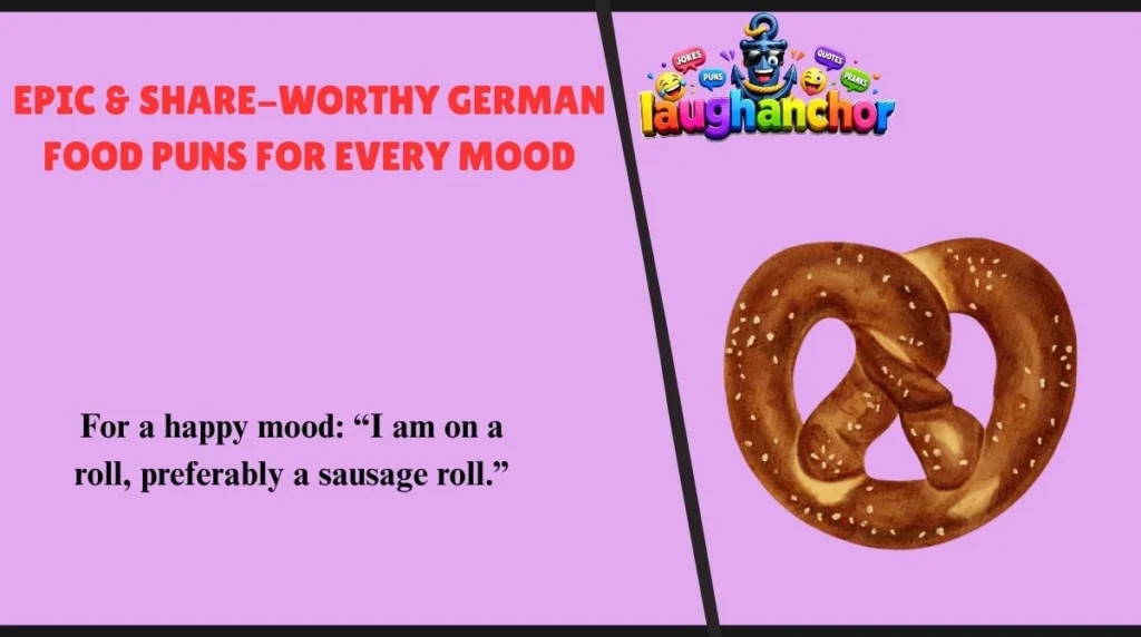 Epic & Share-Worthy German Food Puns for Every Mood
