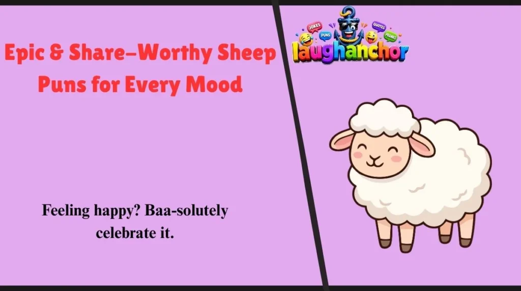 Epic & Share-Worthy Sheep Puns for Every Mood