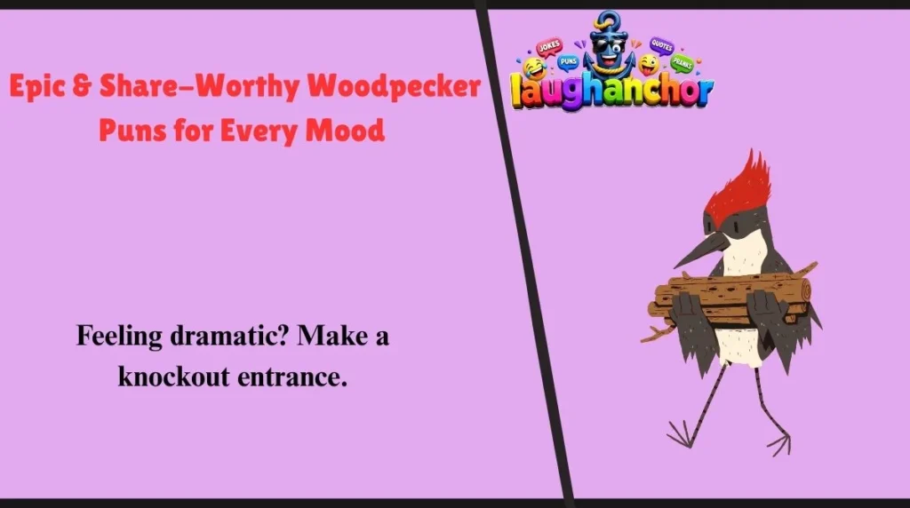 Epic & Share-Worthy Woodpecker Puns for Every Mood 