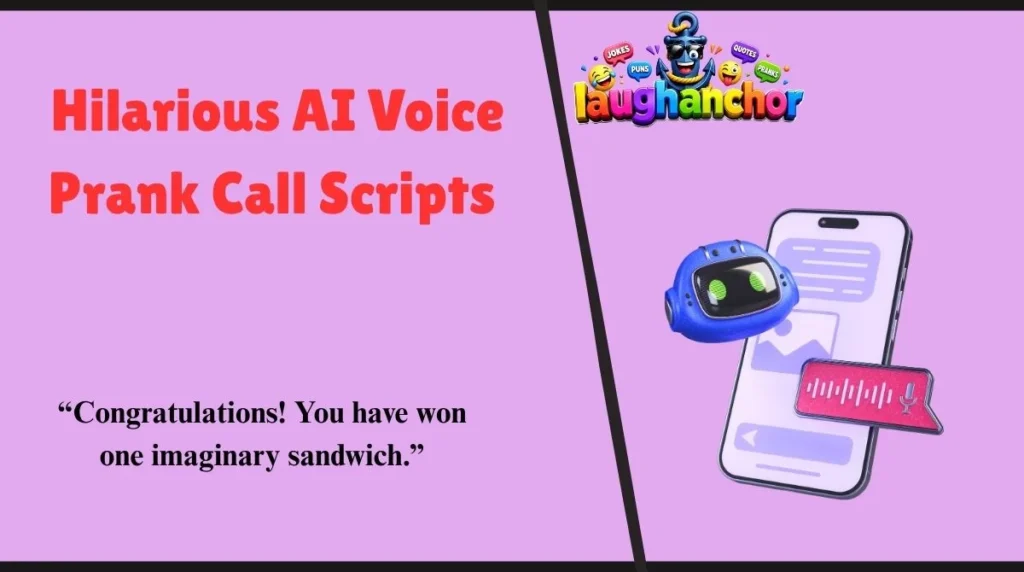 Hilarious AI Voice Prank Call Scripts 