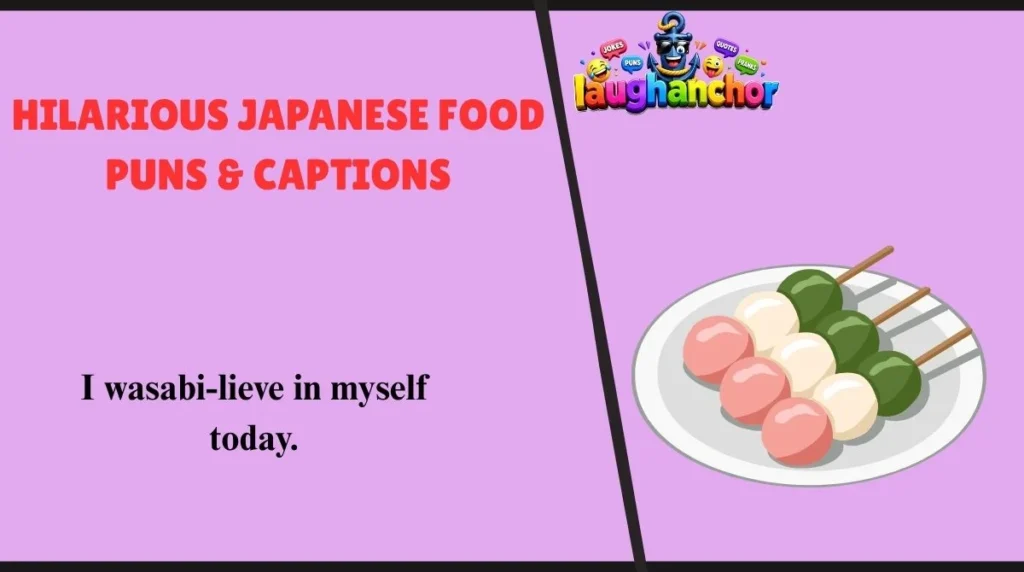 Hilarious Japanese Food Puns & Captions