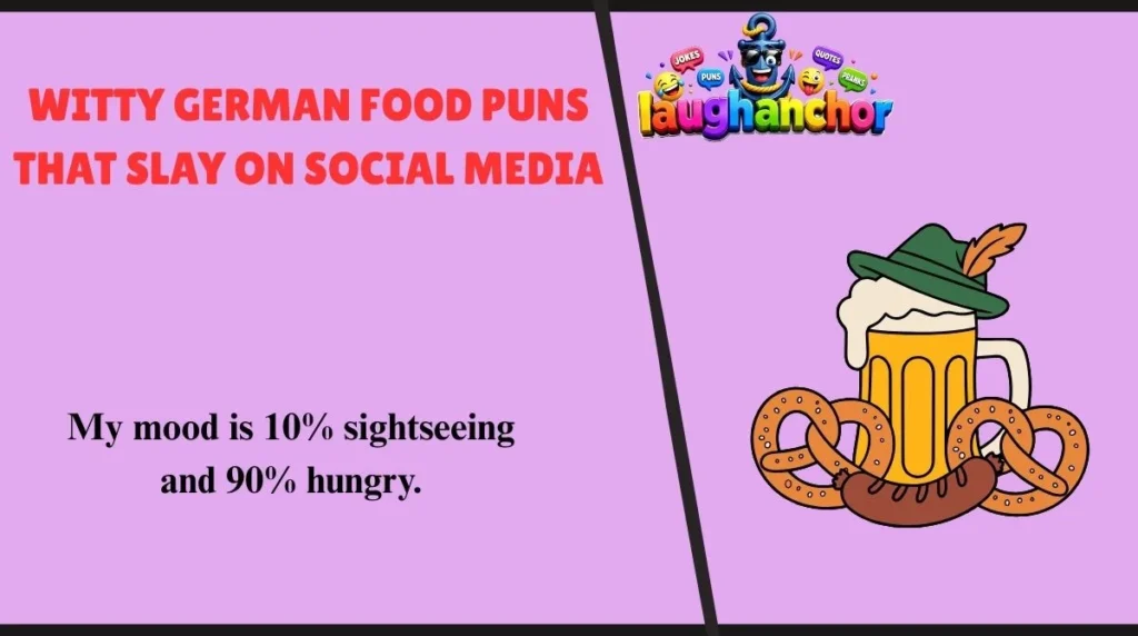 Witty German Food Puns That Slay on Social Media