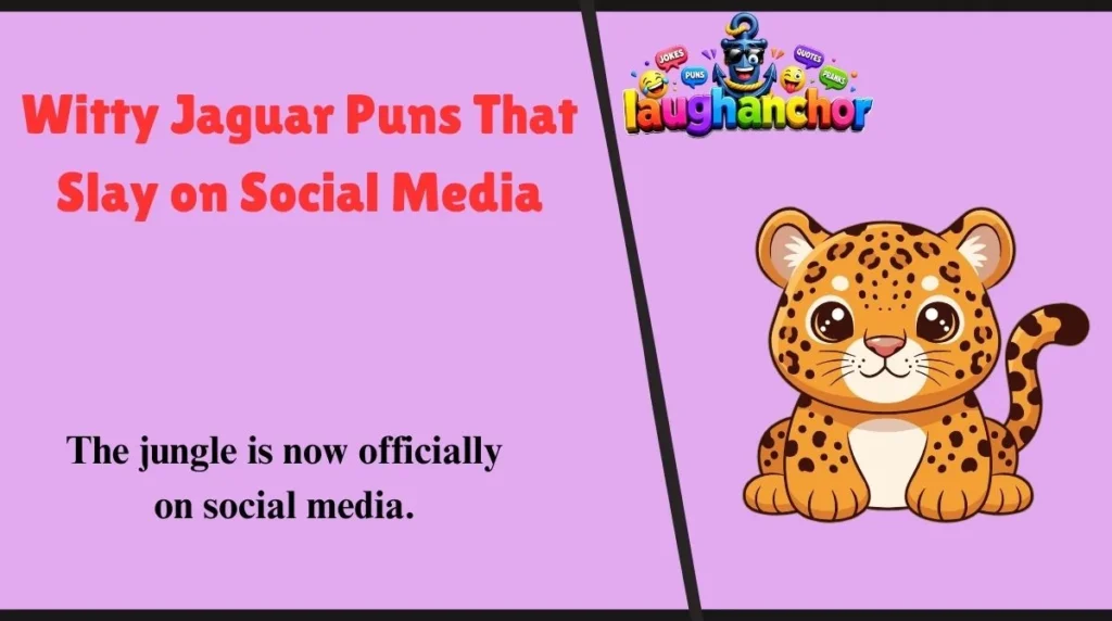 Witty Jaguar Puns That Slay on Social Media