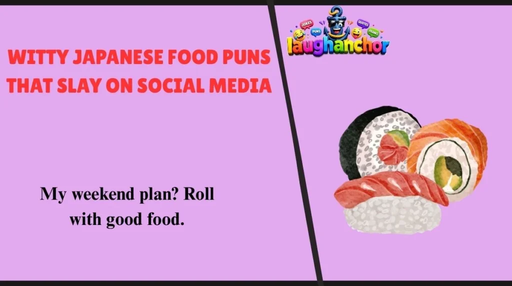 Witty Japanese Food Puns That Slay on Social Media