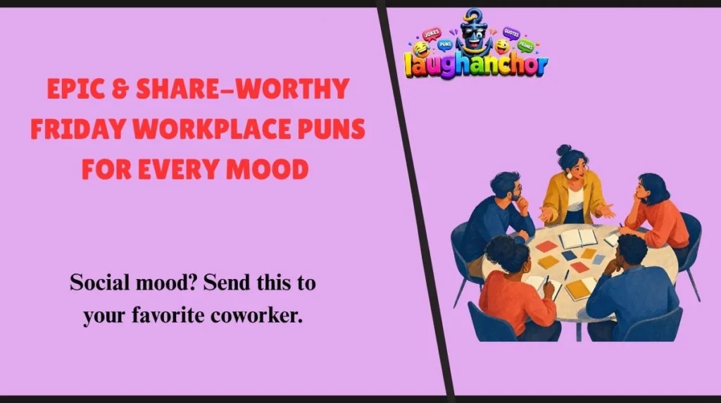 Epic & Share-Worthy Friday Workplace Puns for Every Mood 