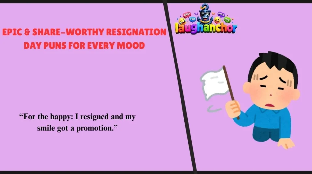 Epic & Share-Worthy Resignation Day Puns for Every Mood