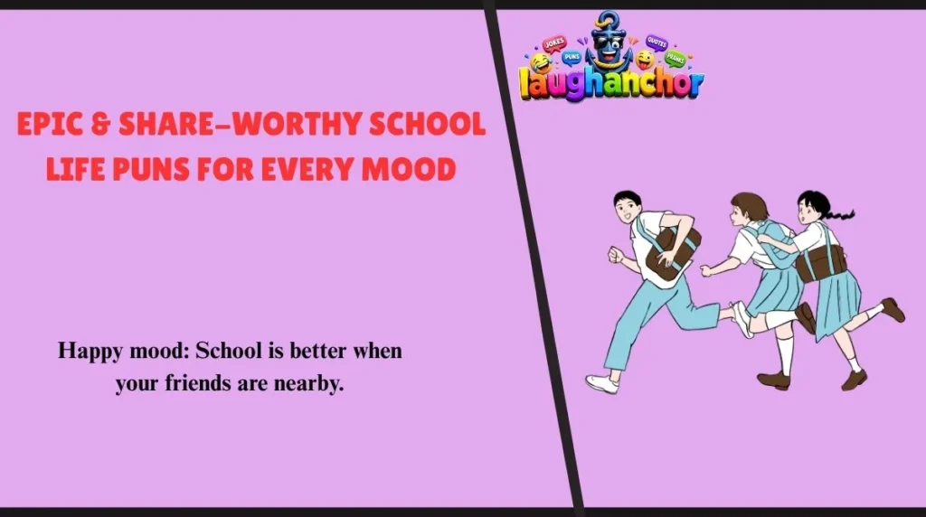 Epic & Share-Worthy School Life Puns for Every Mood