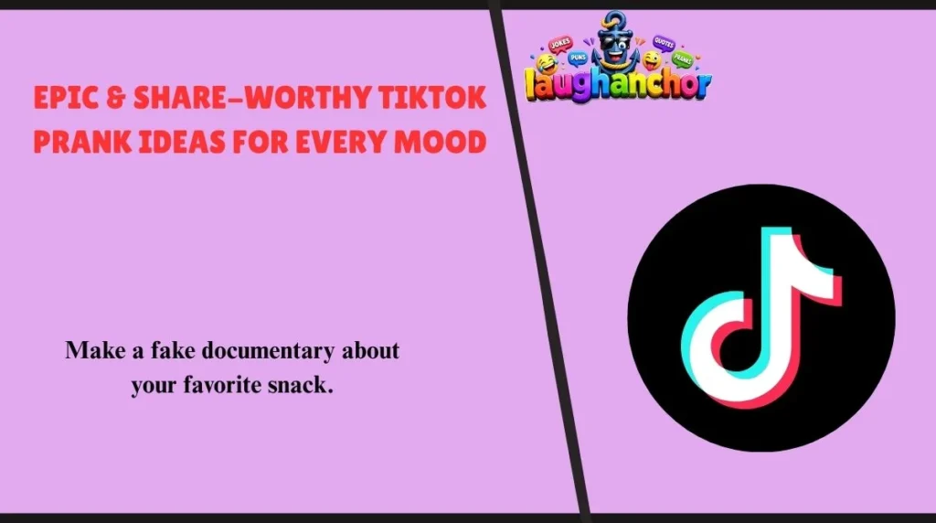 Epic & Share-Worthy TikTok Prank Ideas for Every Mood 