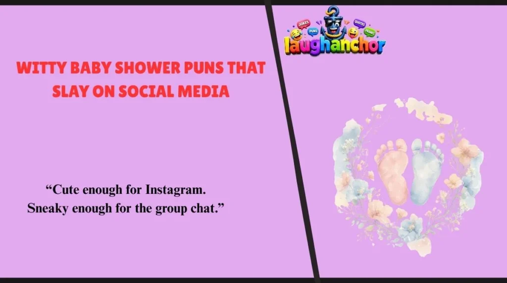 Witty Baby Shower Puns That Slay on Social Media
