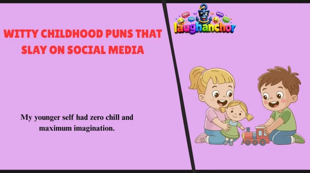 Witty Childhood Puns That Slay on Social Media