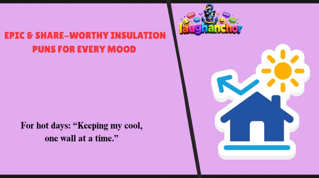 Epic & Share-Worthy Insulation Puns for Every Mood 