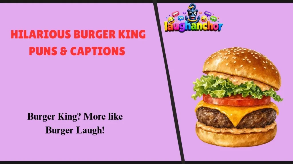 Hilarious Burger King Puns & Captions