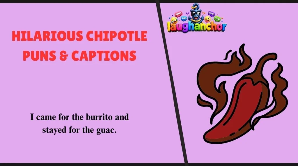 Hilarious Chipotle Puns & Captions