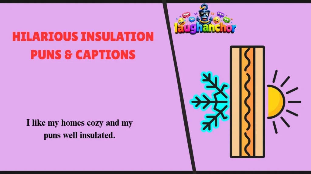 Hilarious Insulation Puns & Captions