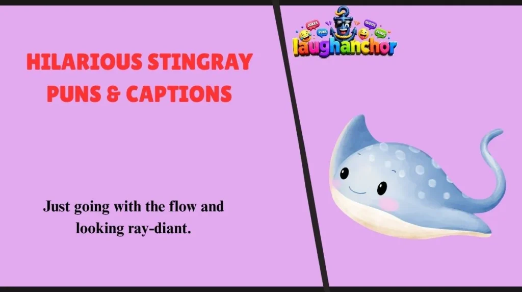 Hilarious Stingray Puns & Captions