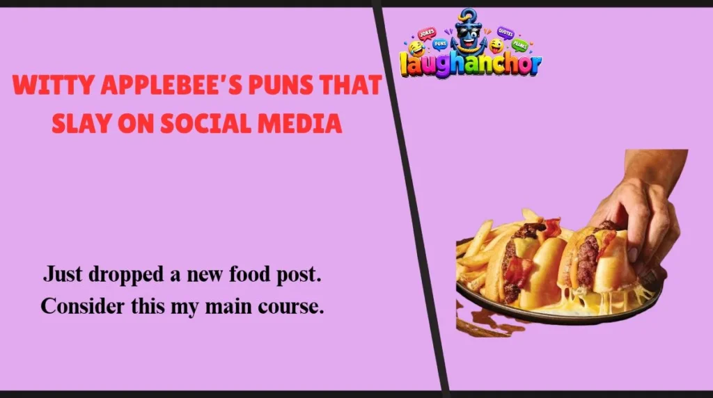 Witty Applebee’s Puns That Slay on Social Media