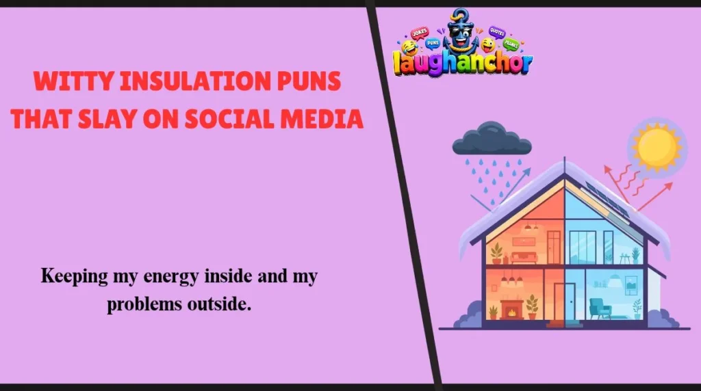 Witty Insulation Puns That Slay on Social Media