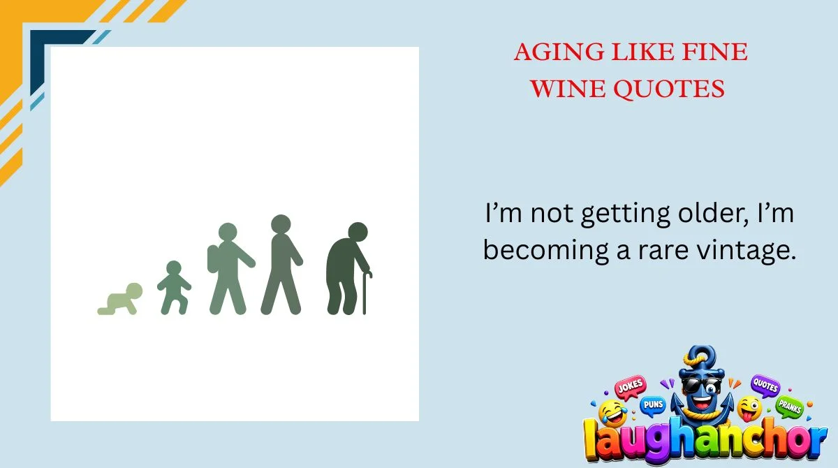 Aging Like Fine Wine Quotes