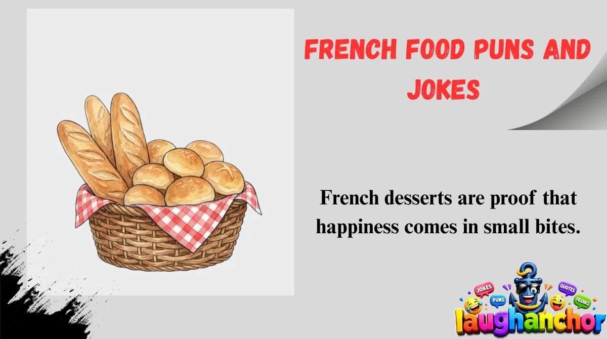 French Food Puns and Jokes