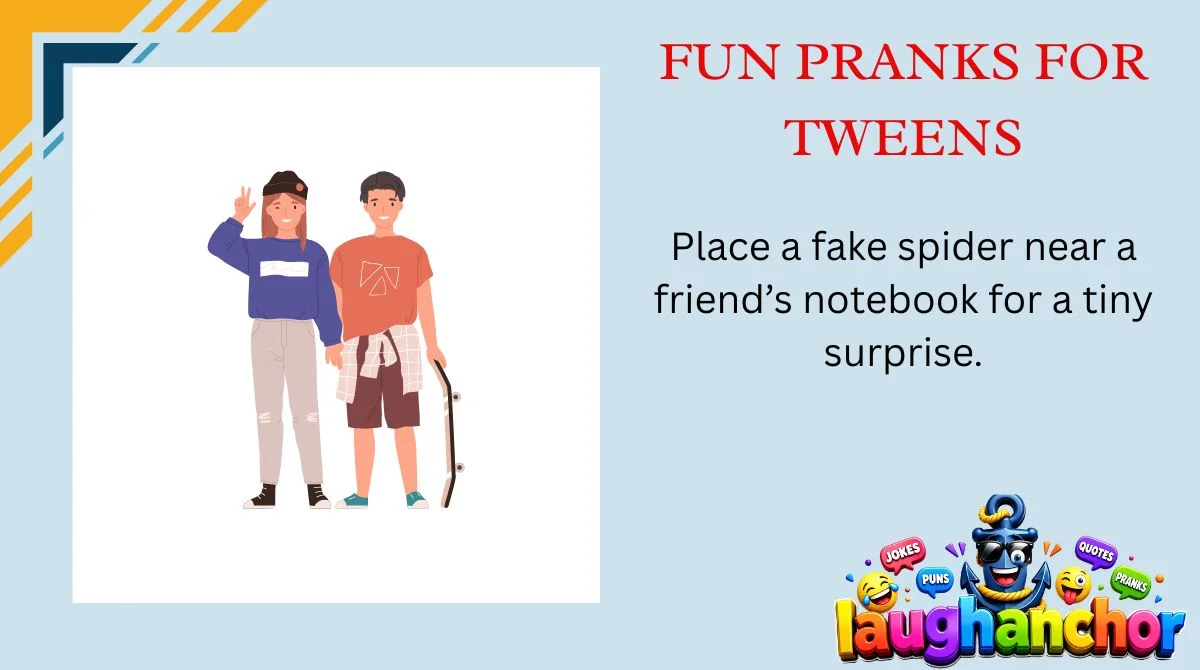 Fun Pranks for Tweens