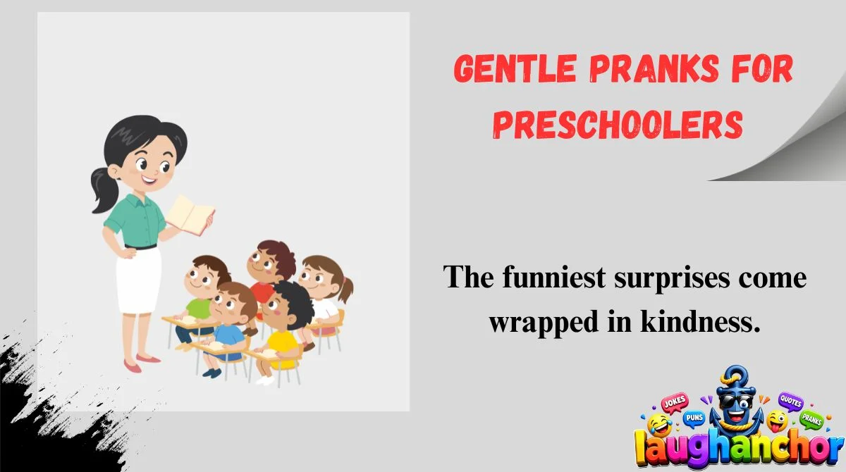 Gentle Pranks for Preschoolers