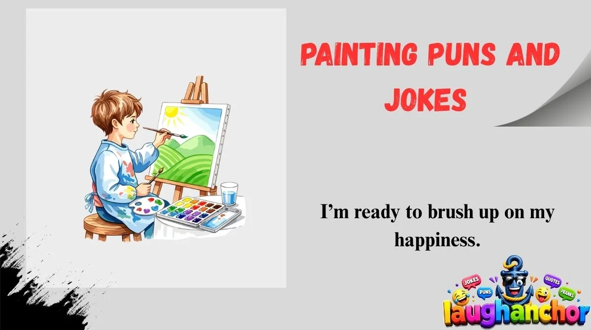 Painting Puns and Jokes