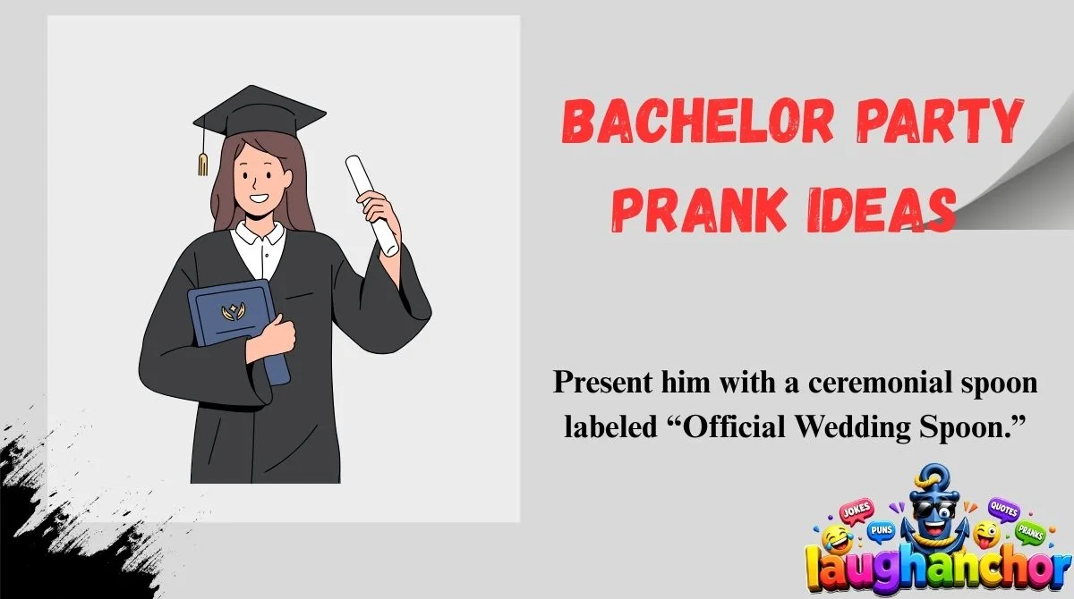 Bachelor Party Prank Ideas