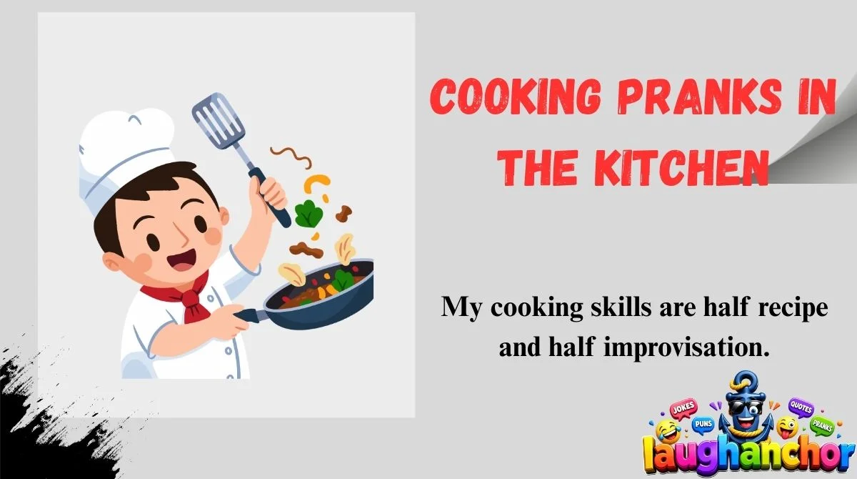 Cooking Pranks in the Kitchen
