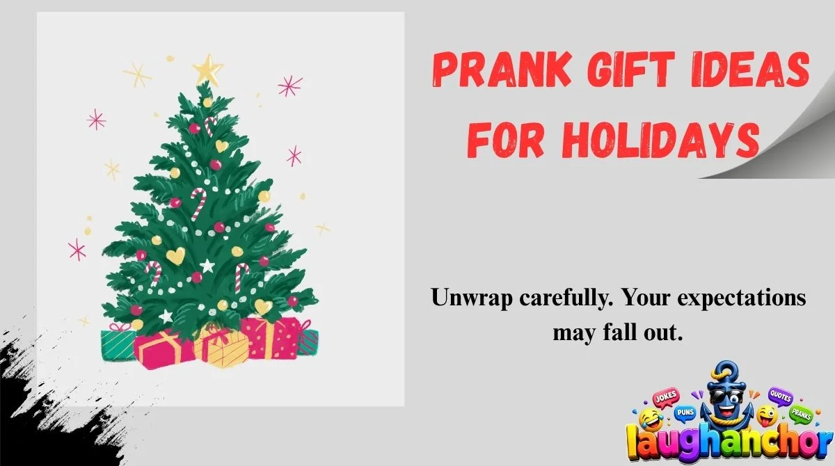 Prank Gift Ideas for Holidays