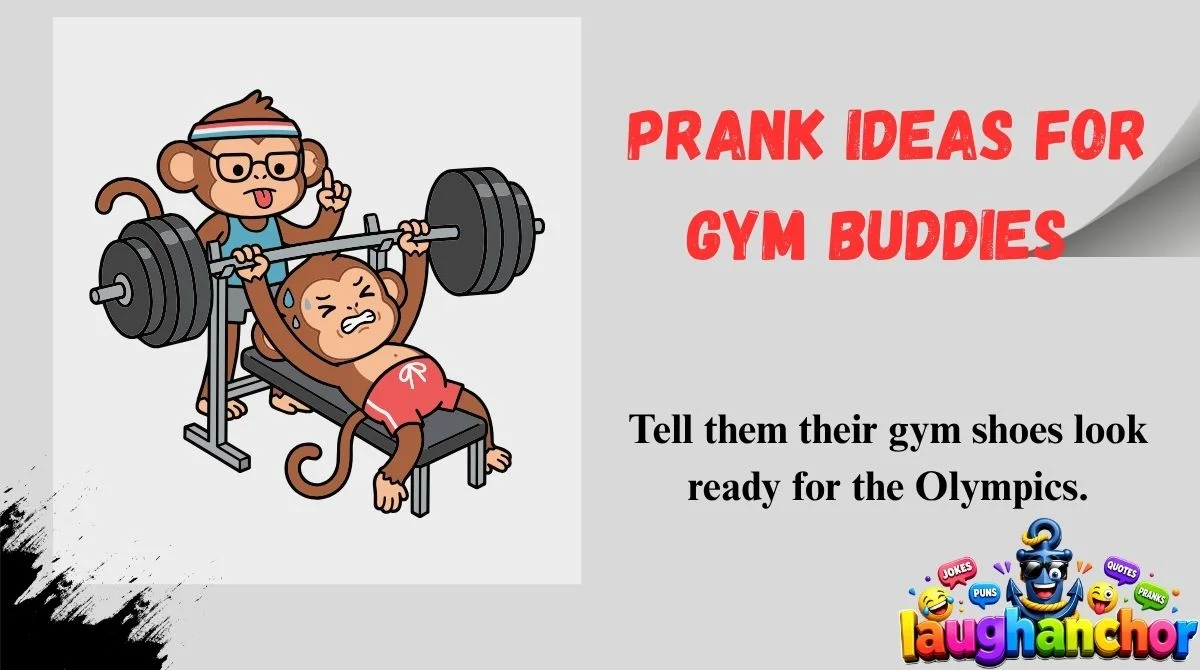 Prank Ideas for Gym Buddies