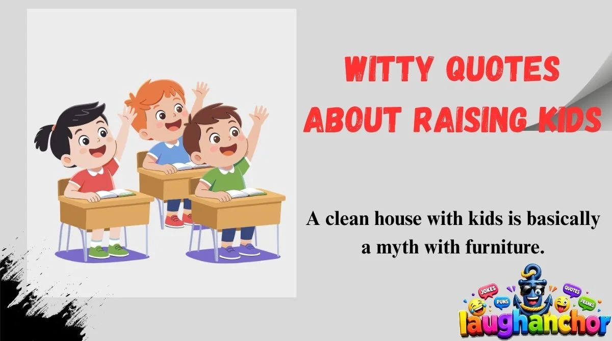 Witty Quotes About Raising Kids