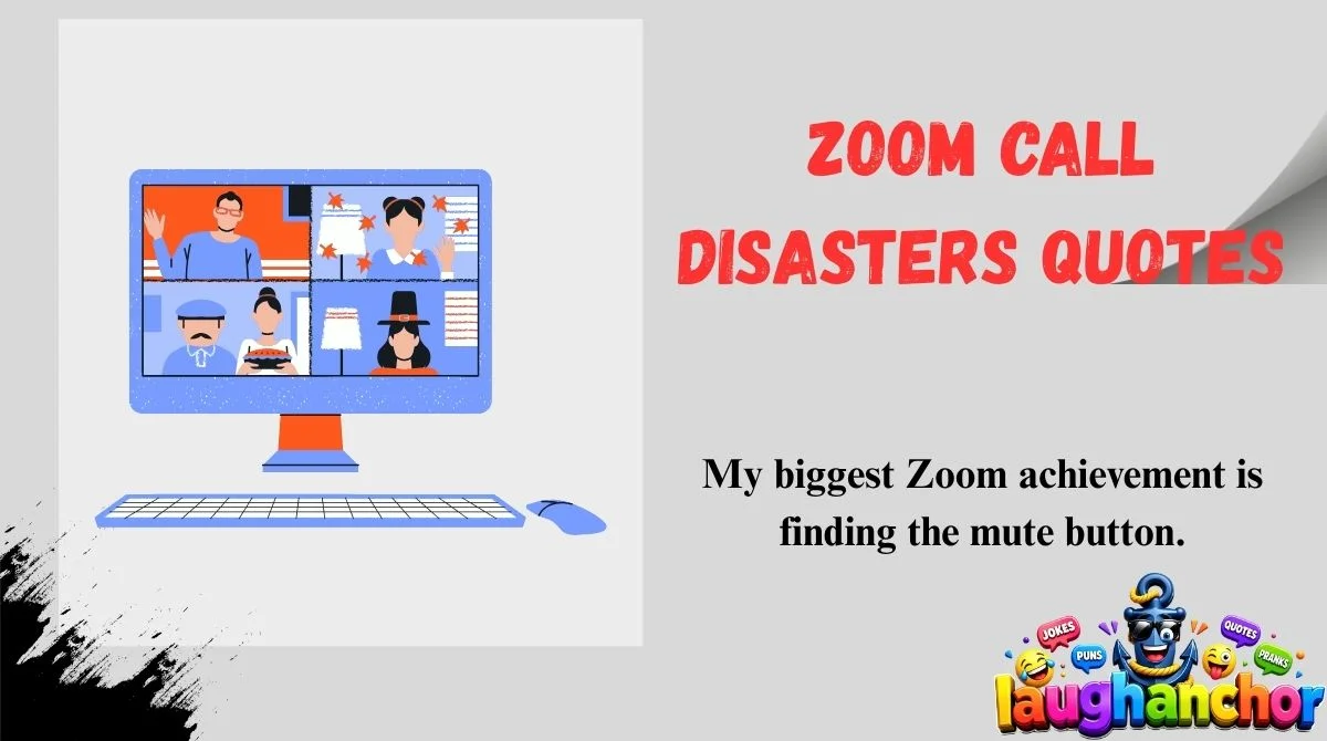 Zoom Call Disasters Quotes