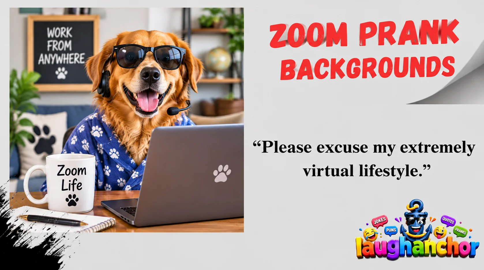 Zoom Prank Backgrounds