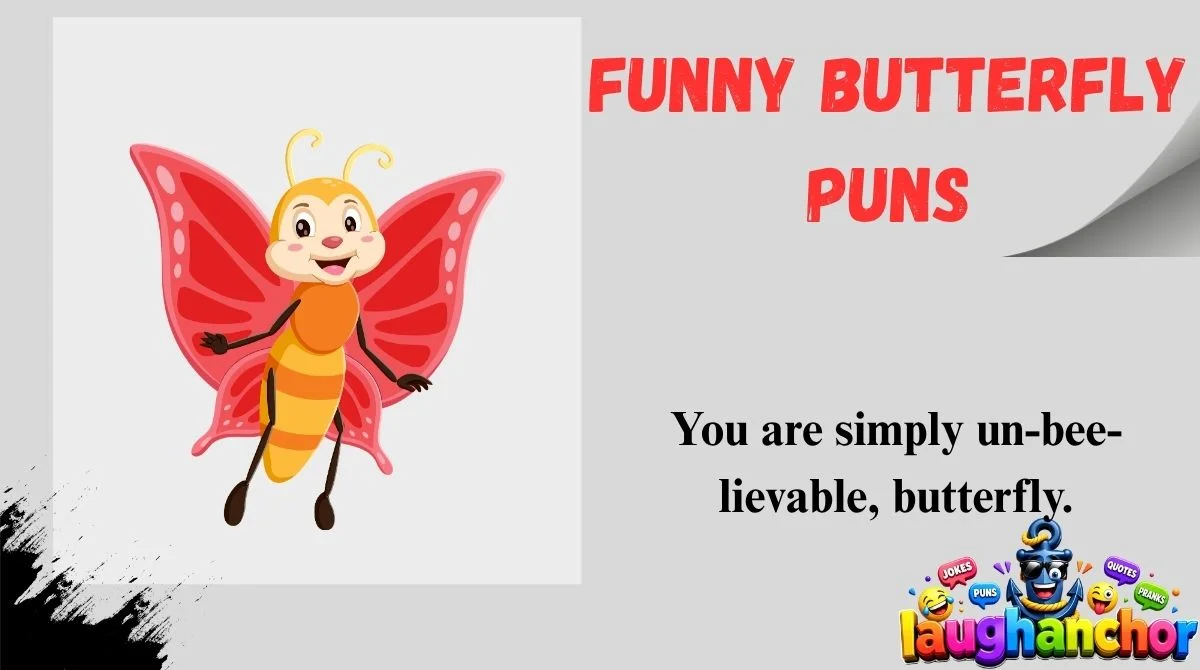 Funny Butterfly Puns