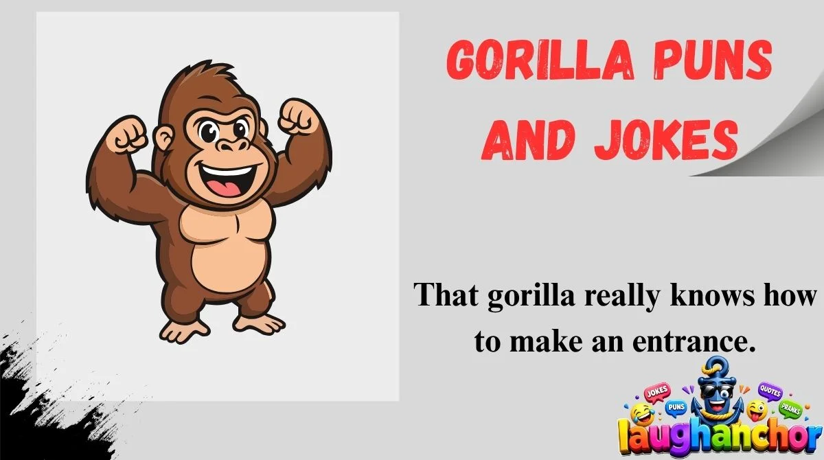 Gorilla Puns and Jokes