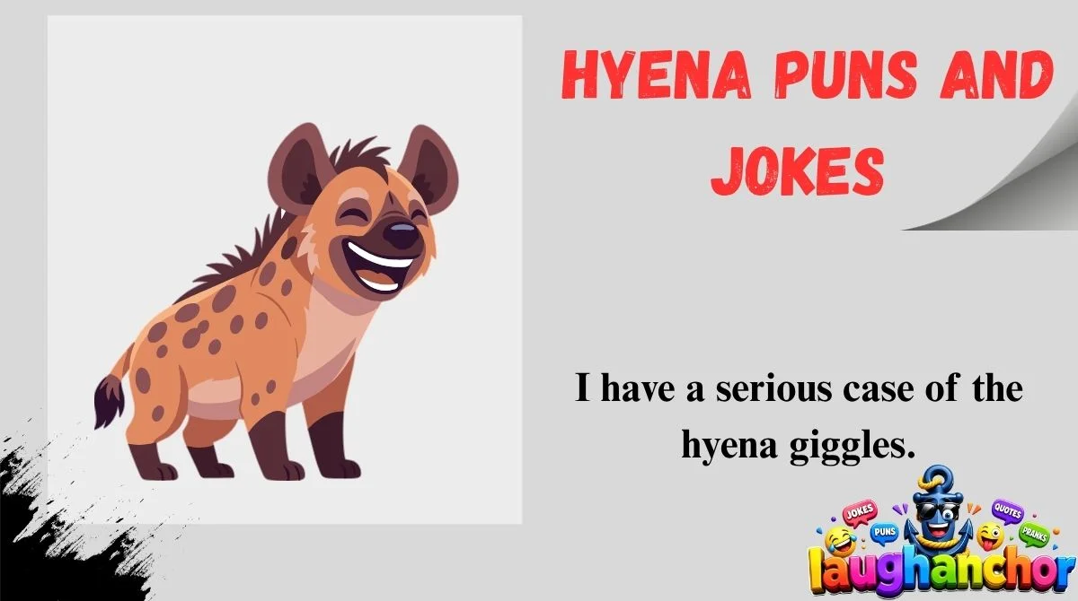 Hyena Puns and Jokes