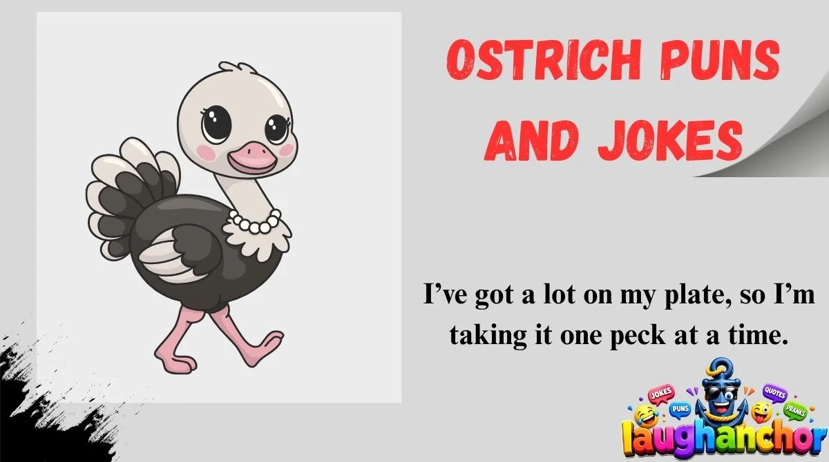 Ostrich Puns and Jokes